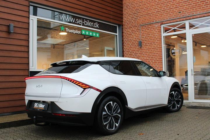 Hvid Kia EV6 fra 2022