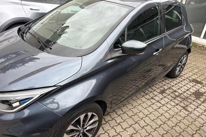 Grå Renault Zoe fra 2019