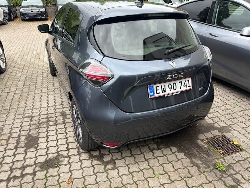 Grå Renault Zoe fra 2019