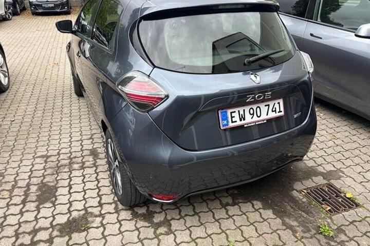 Grå Renault Zoe fra 2019