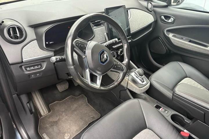 Grå Renault Zoe fra 2019