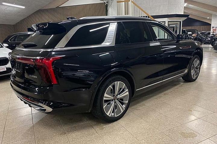 Sort Hongqi Hongqi E-HS9 fra 2024