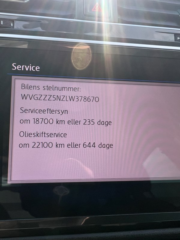 undefined VW Tiguan fra 2020