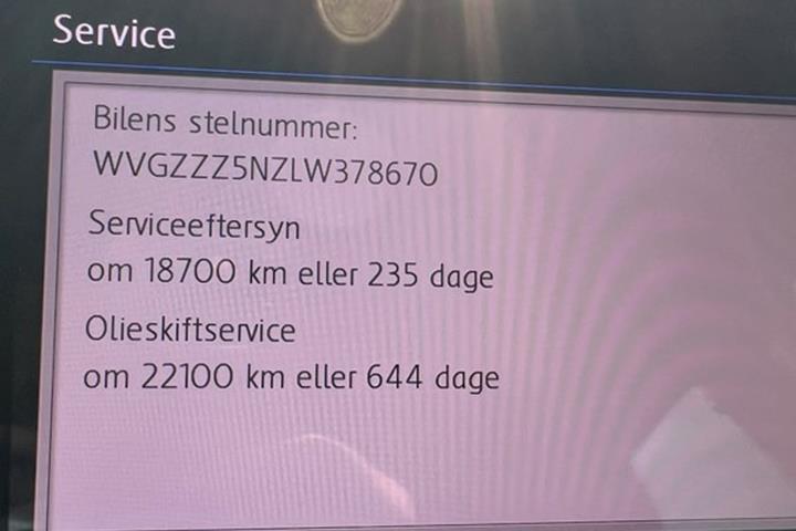 undefined VW Tiguan fra 2020