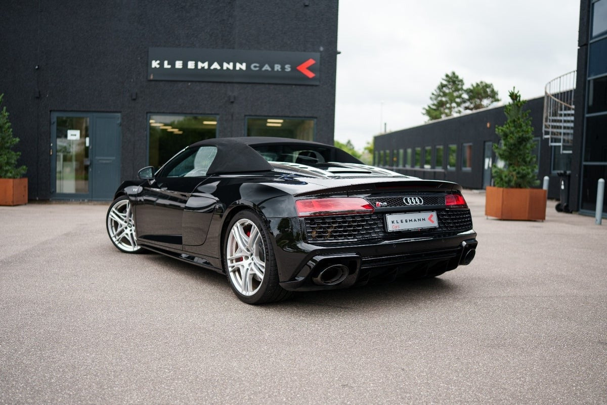Sort Audi R8 fra 2019