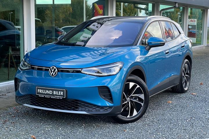 Blå VW ID.4 fra 2025