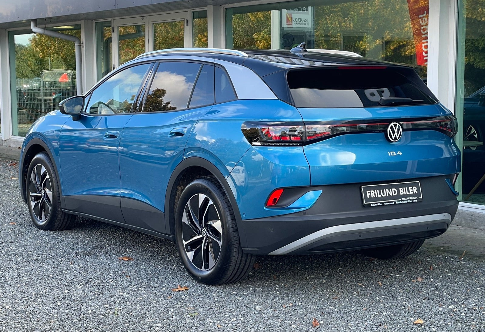 Blå VW ID.4 fra 2025