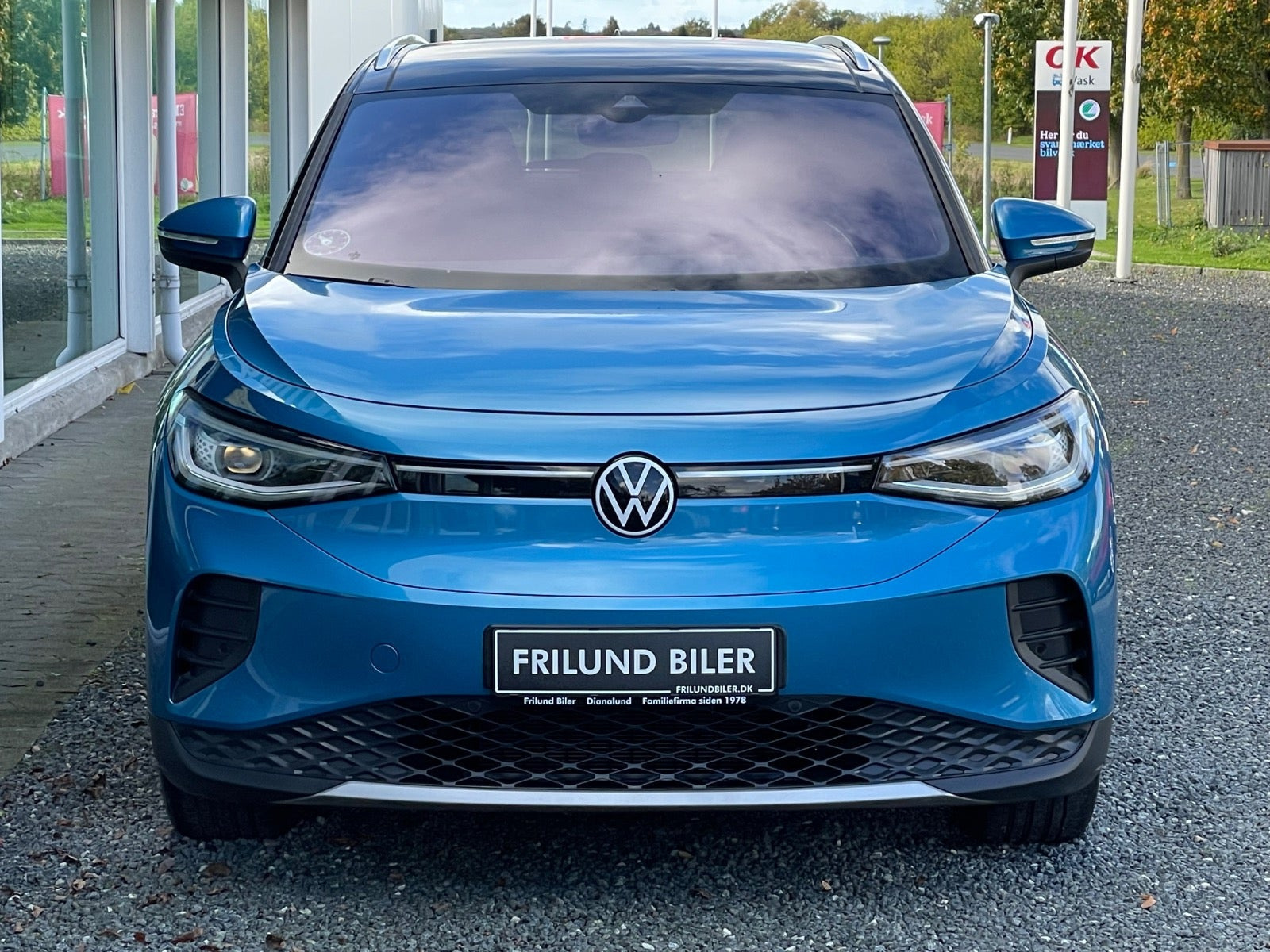 Blå VW ID.4 fra 2025
