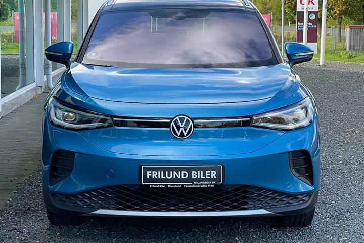Blå VW ID.4 fra 2025