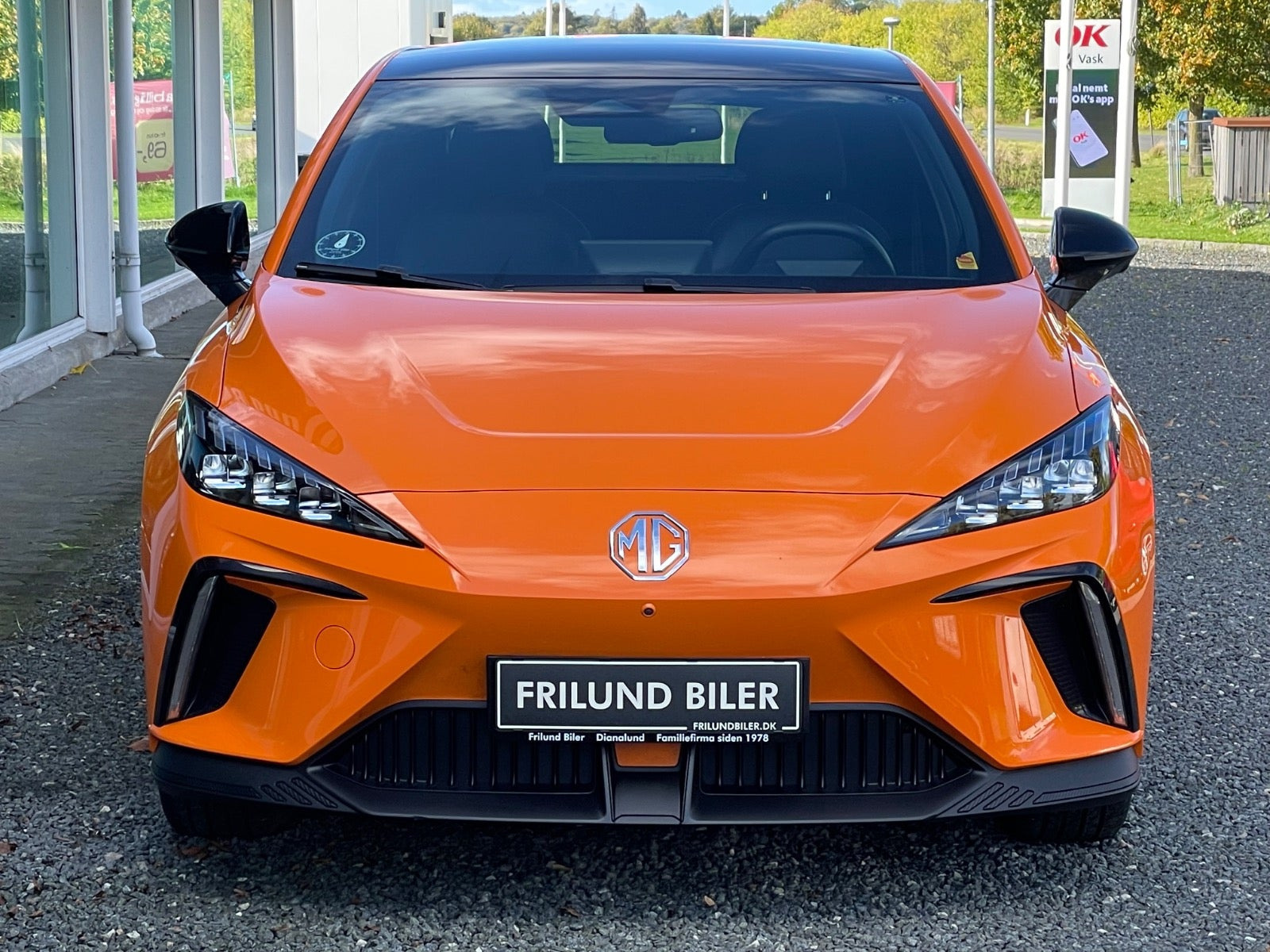 Orange MG MG4 fra 2022