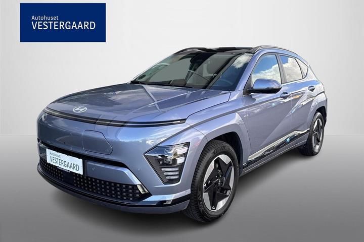 Blå Hyundai Kona fra 2026