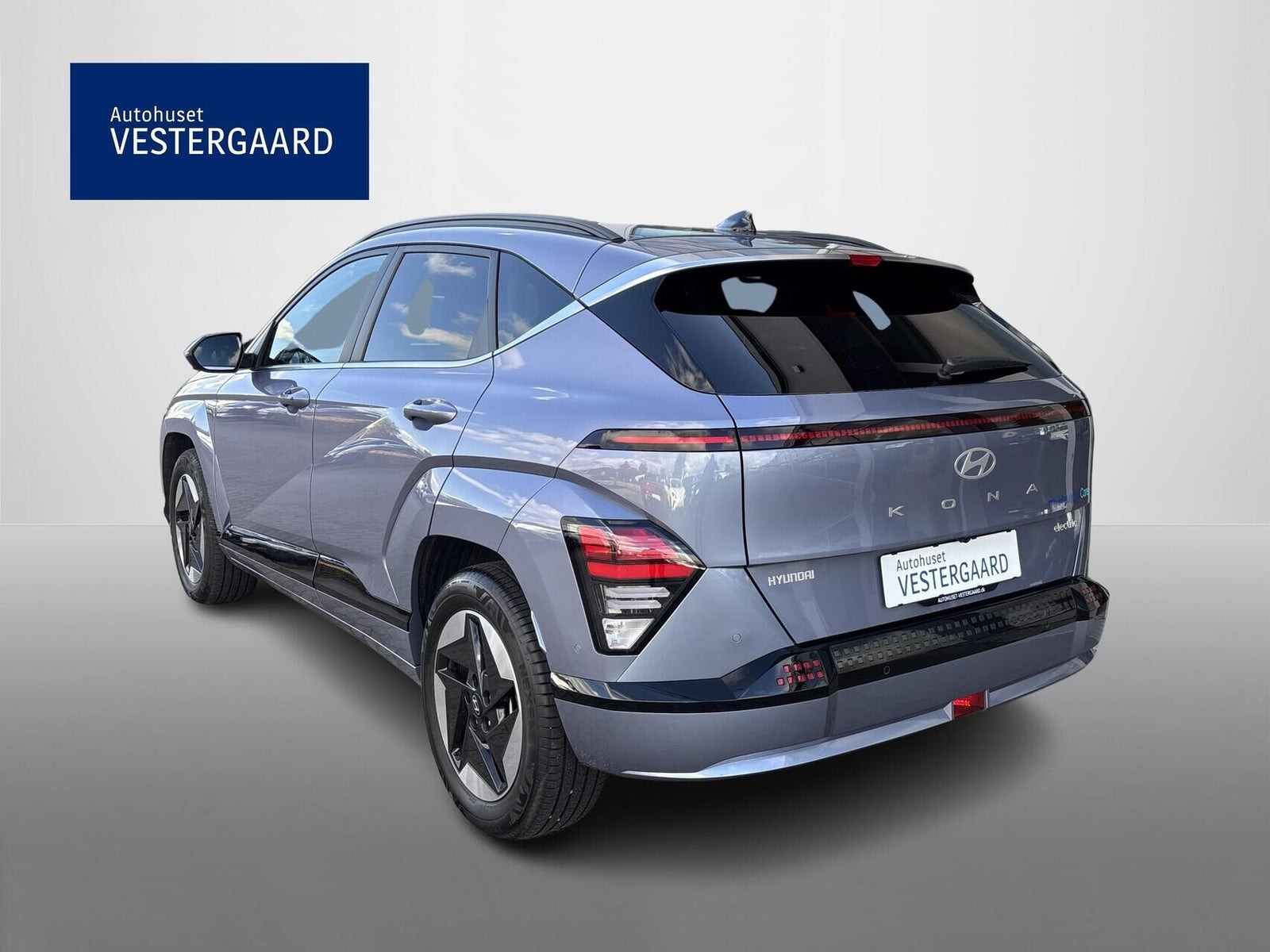 Blå Hyundai Kona fra 2026