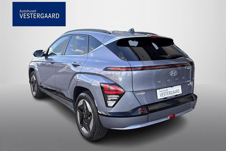 Blå Hyundai Kona fra 2026