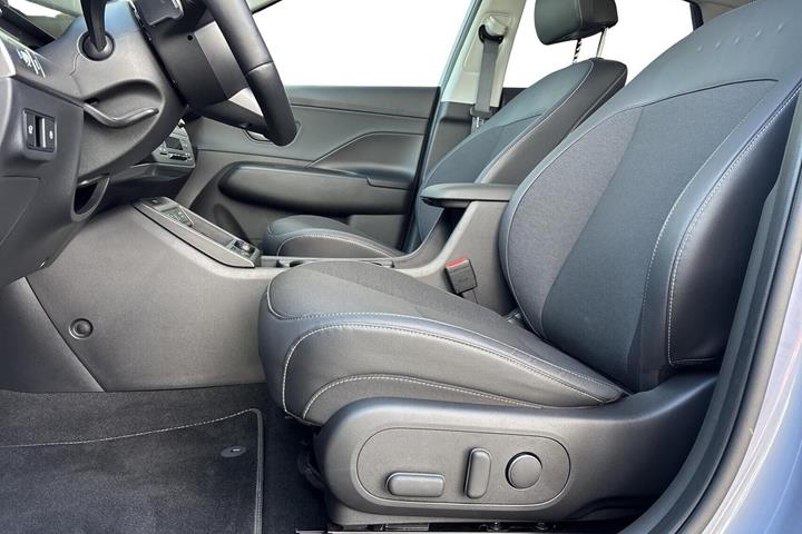Blå Hyundai Kona fra 2026