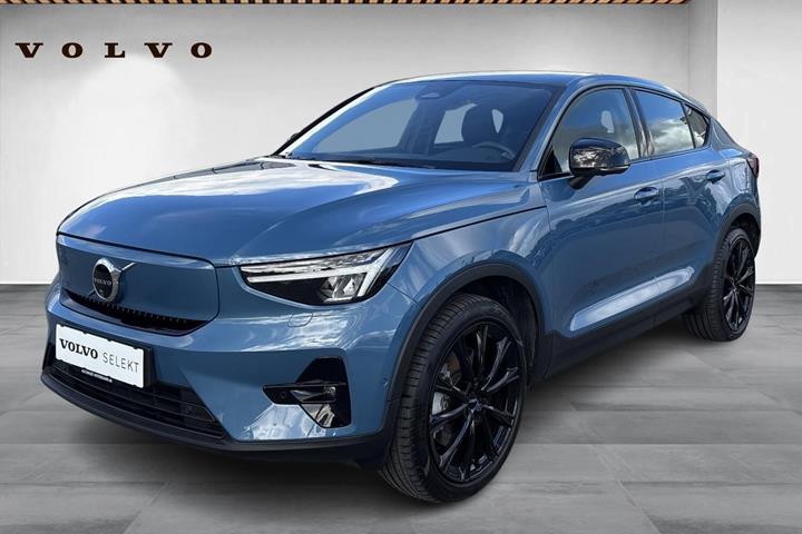 Blå Volvo C40 fra 2024