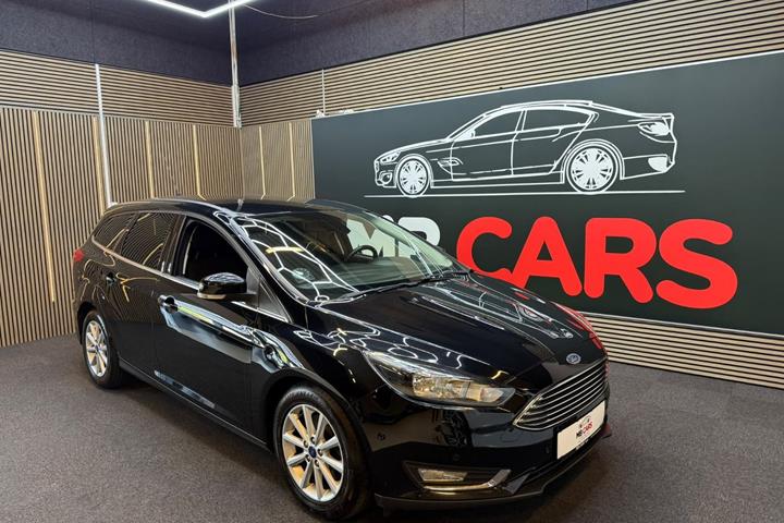 Sort Ford Focus fra 2015