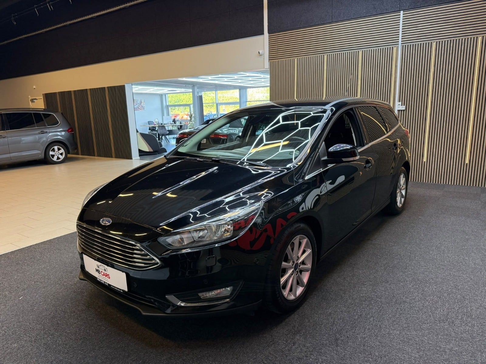 Sort Ford Focus fra 2015