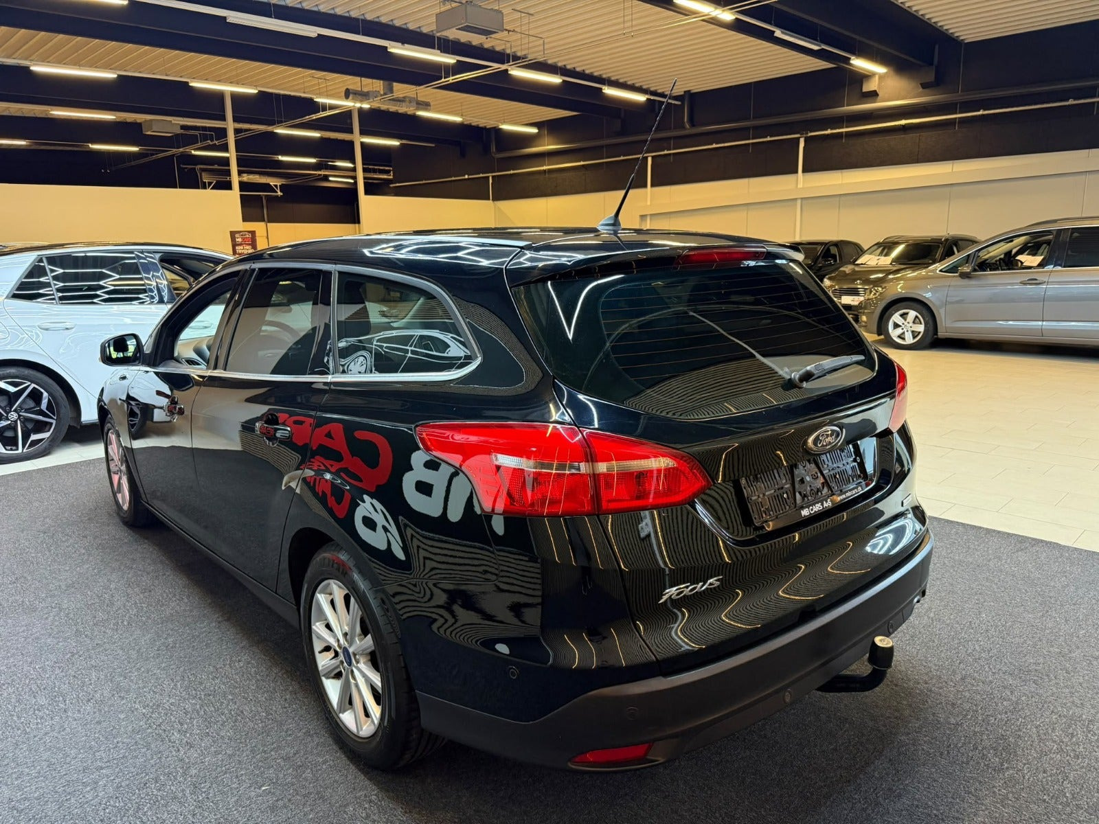 Sort Ford Focus fra 2015