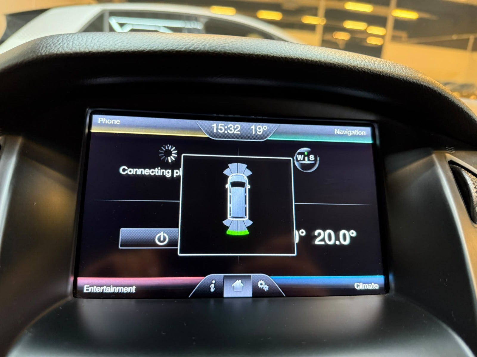 Sort Ford Focus fra 2015