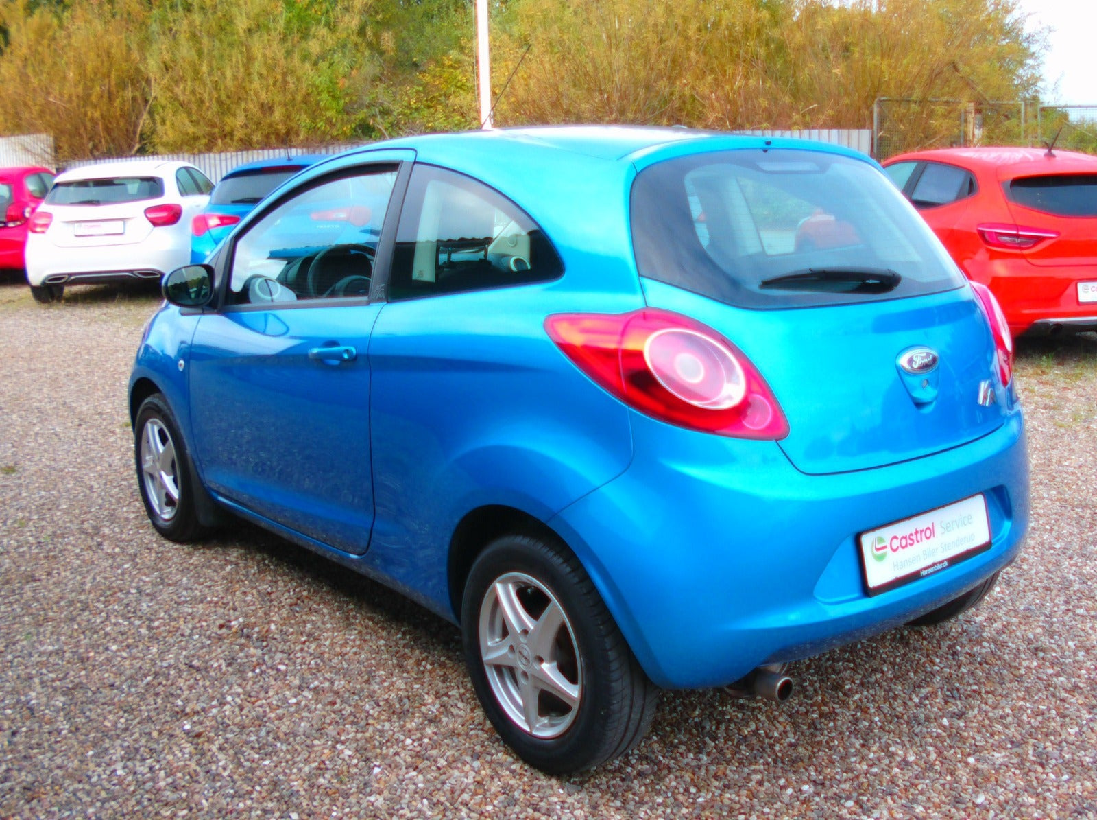 Blå Ford Ka fra 2013