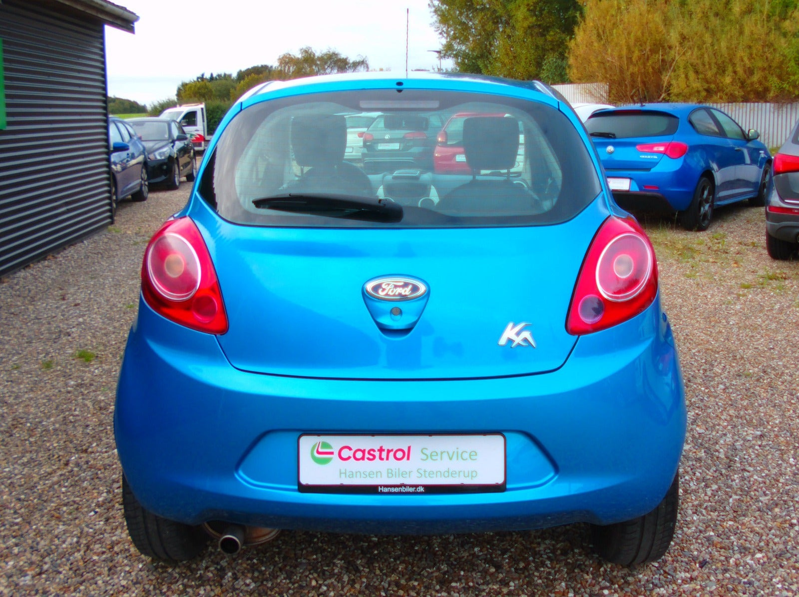 Blå Ford Ka fra 2013