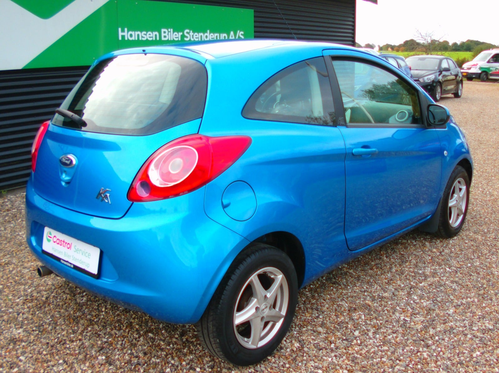 Blå Ford Ka fra 2013