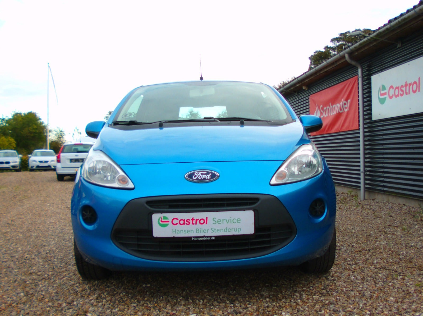Blå Ford Ka fra 2013