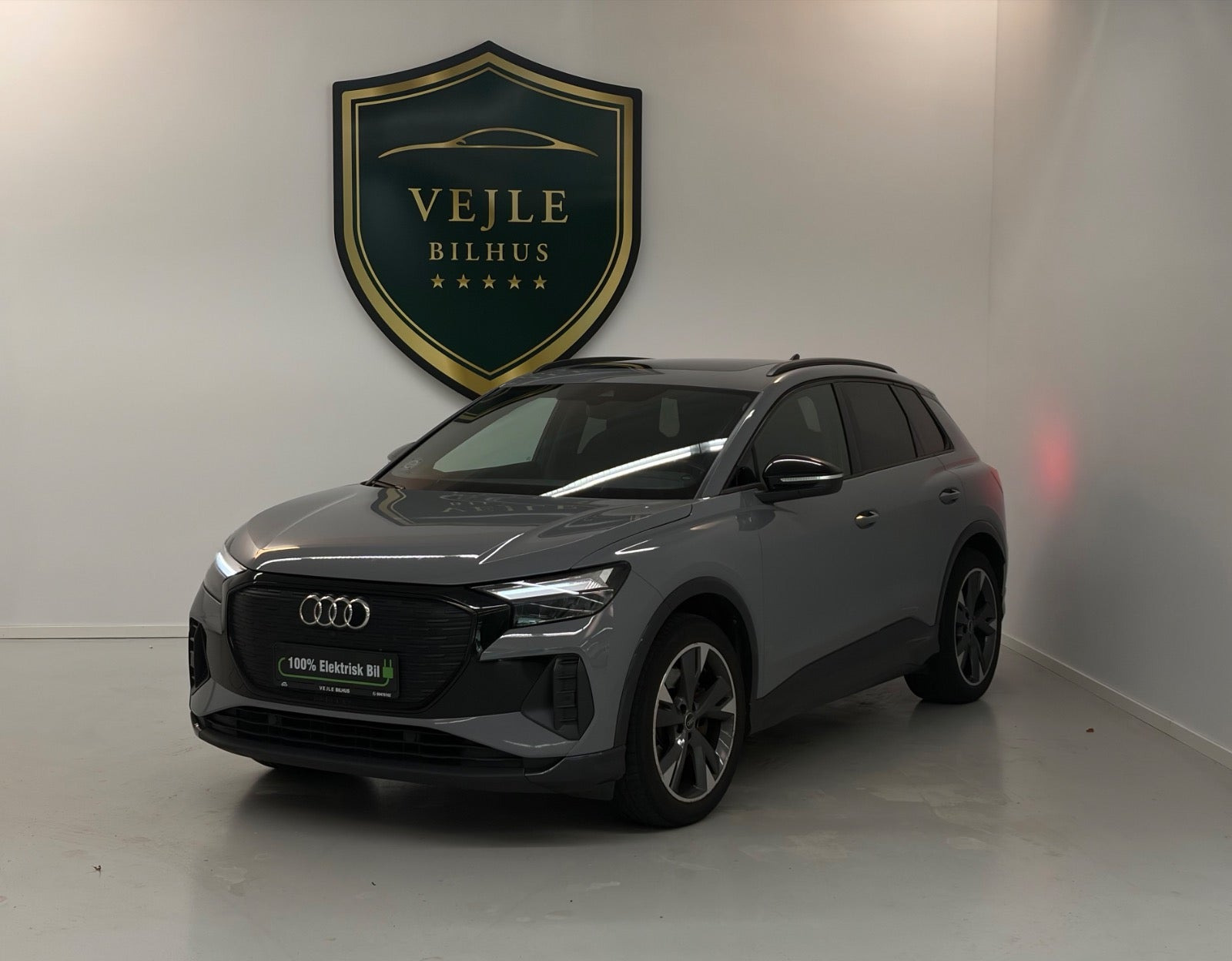 Grøn Audi Q4 e-tron fra 2022