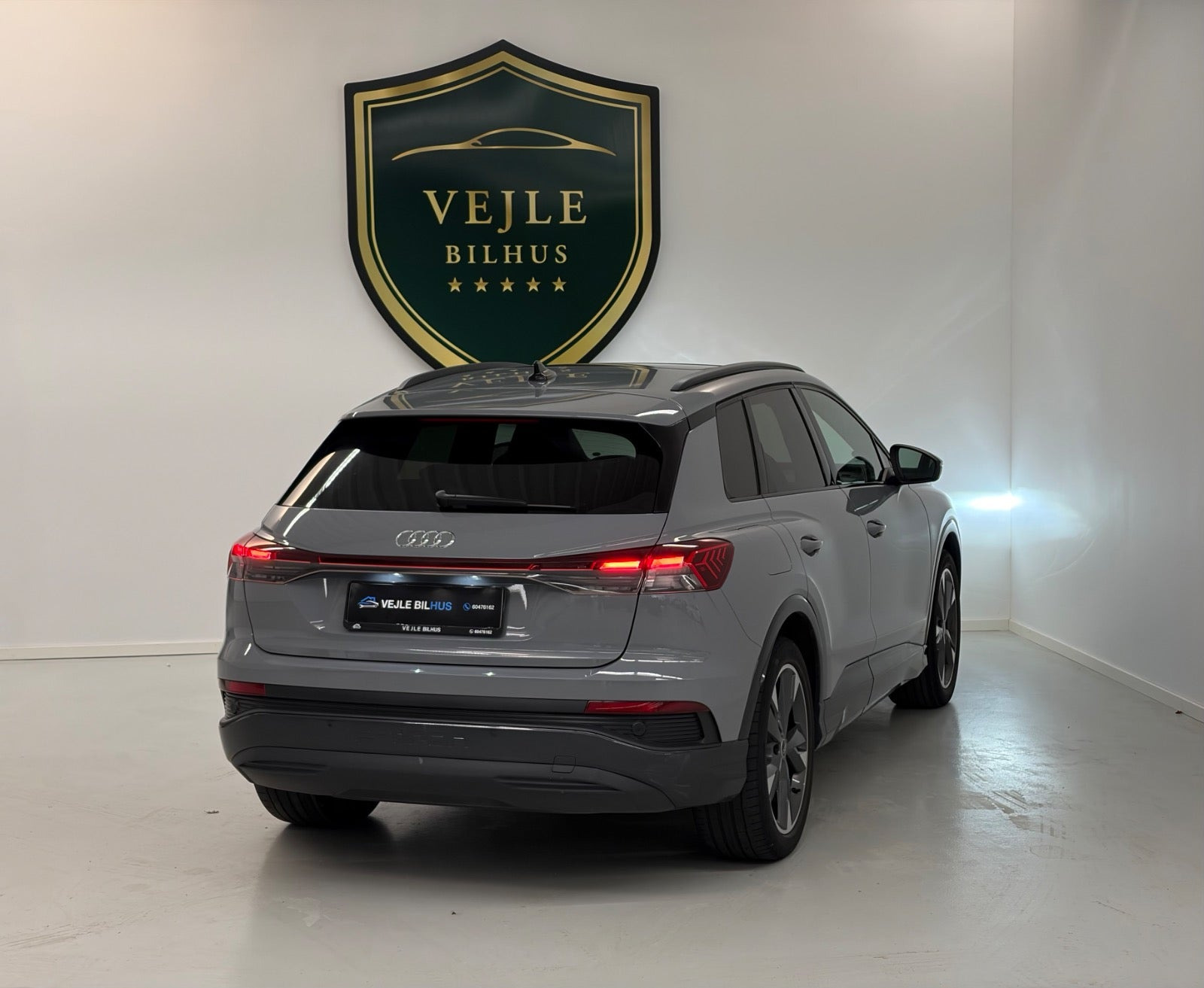 Grøn Audi Q4 e-tron fra 2022