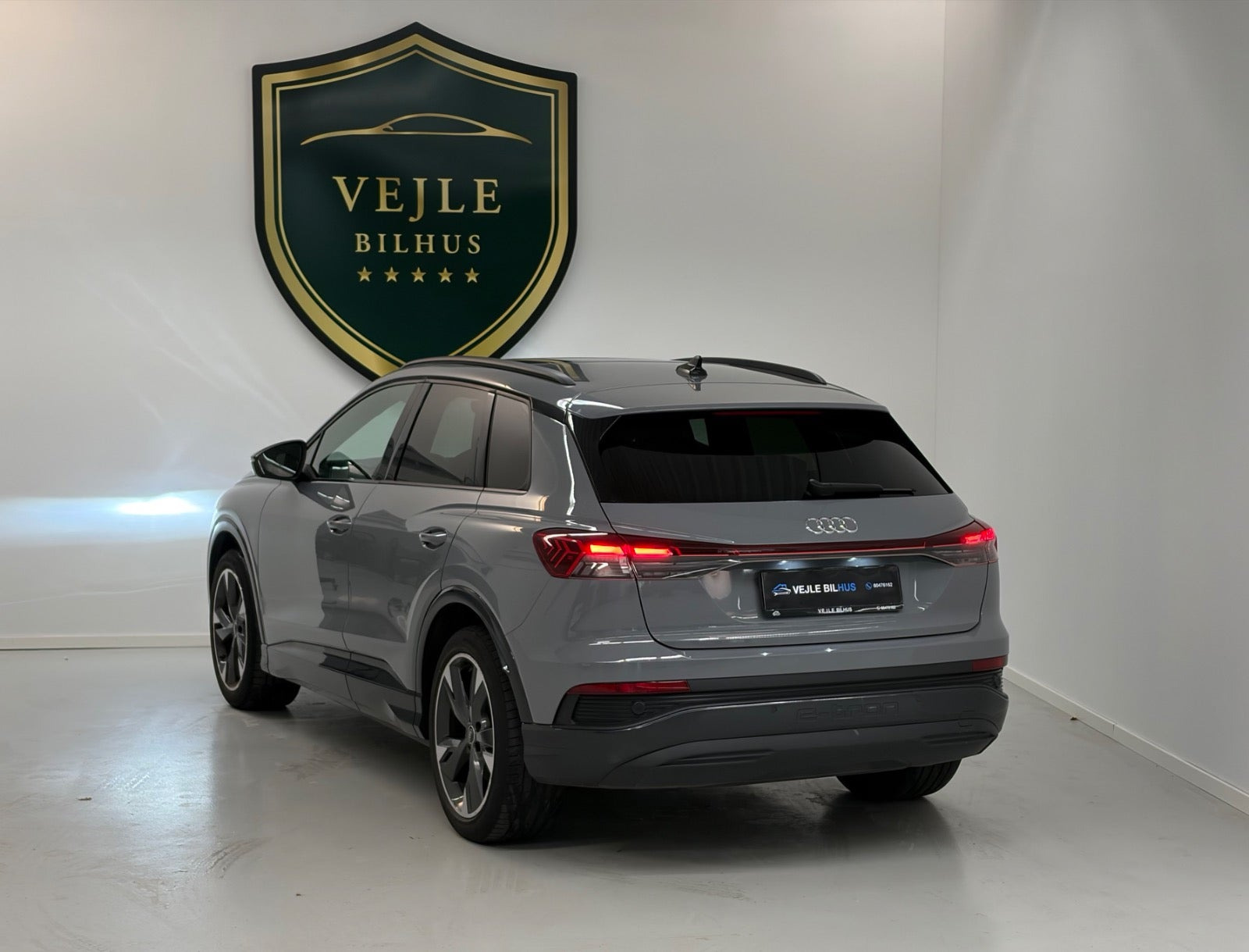 Grøn Audi Q4 e-tron fra 2022