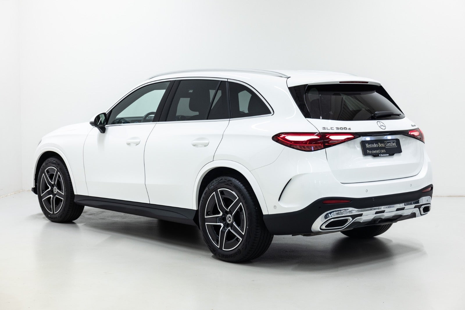 Hvid Mercedes GLC300 d fra 2026