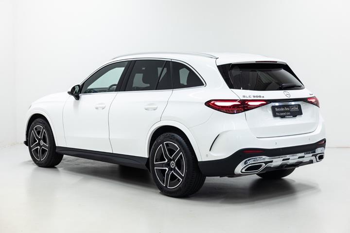 Hvid Mercedes GLC300 d fra 2026