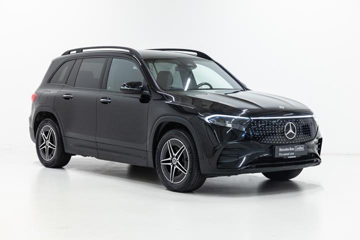Sort Mercedes EQB250+ fra 2025