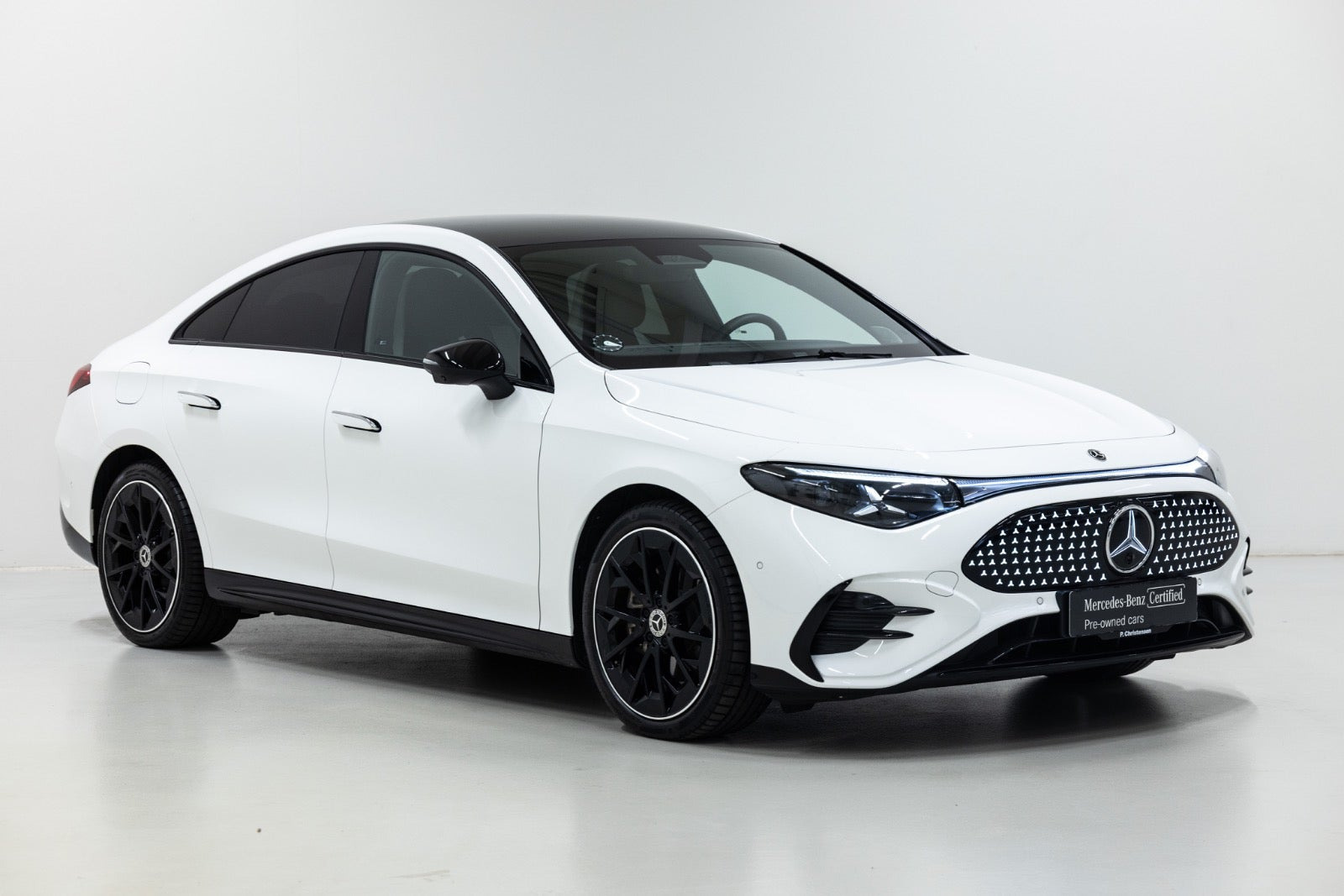 Hvid Mercedes CLA250+ fra 2025