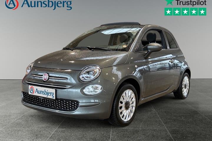 Sort Fiat 500C fra 2020