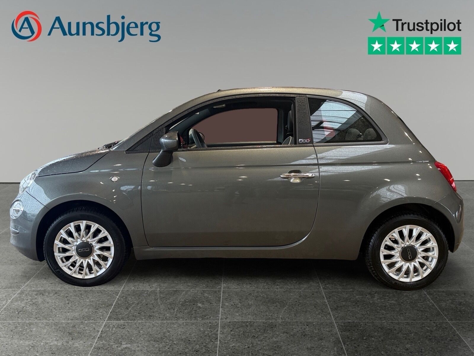 Sort Fiat 500C fra 2020