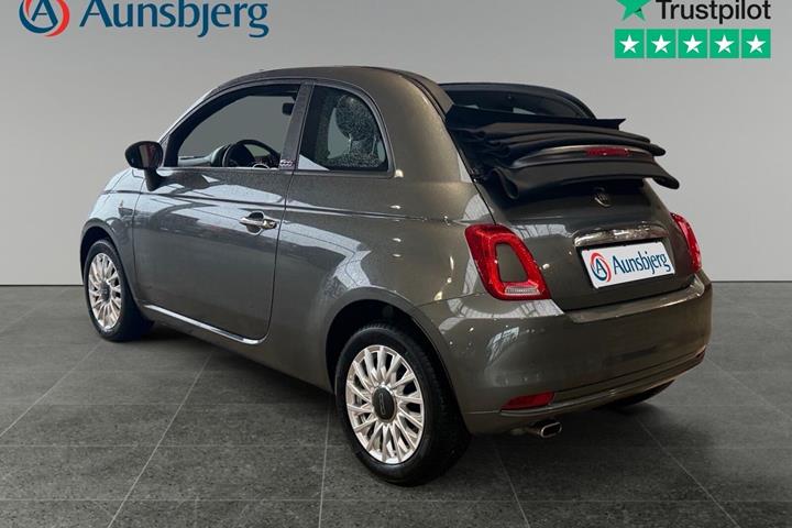 Sort Fiat 500C fra 2020