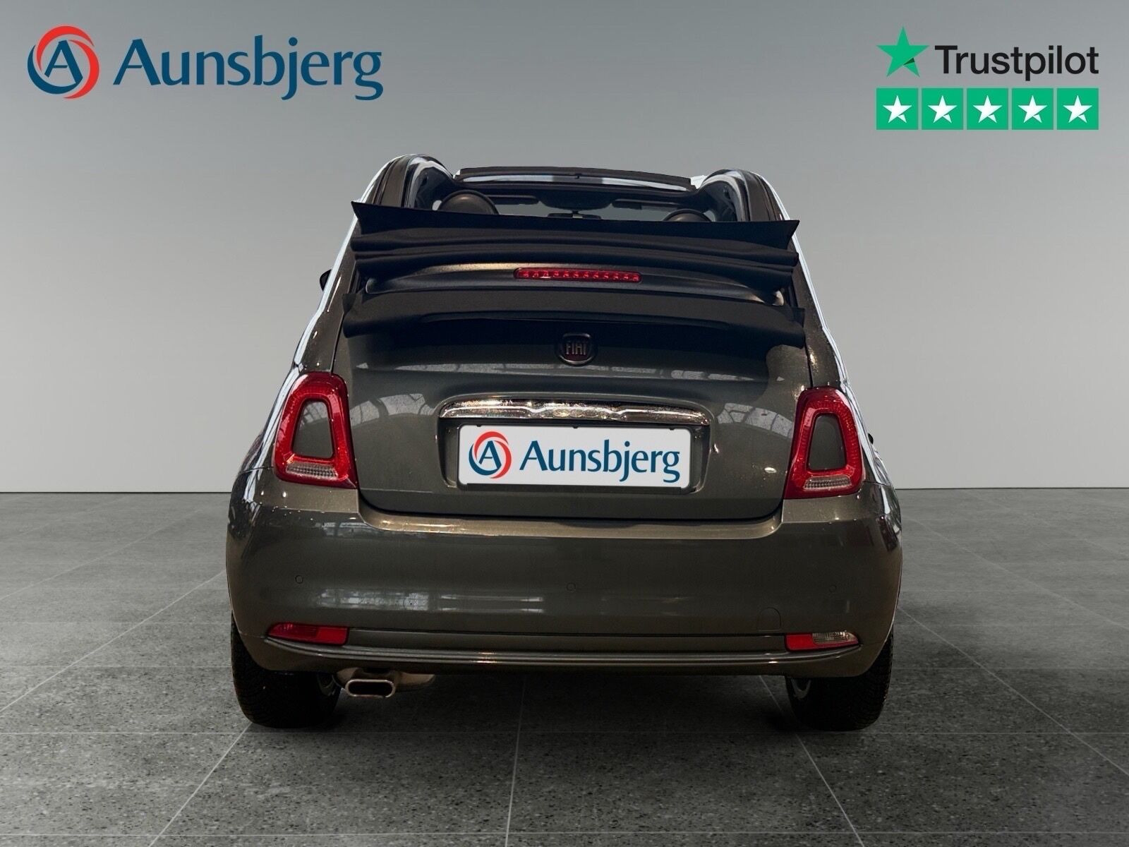 Sort Fiat 500C fra 2020