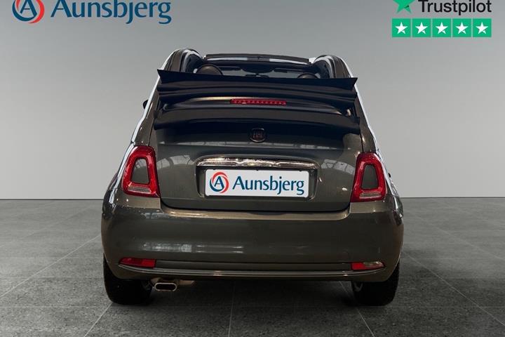 Sort Fiat 500C fra 2020