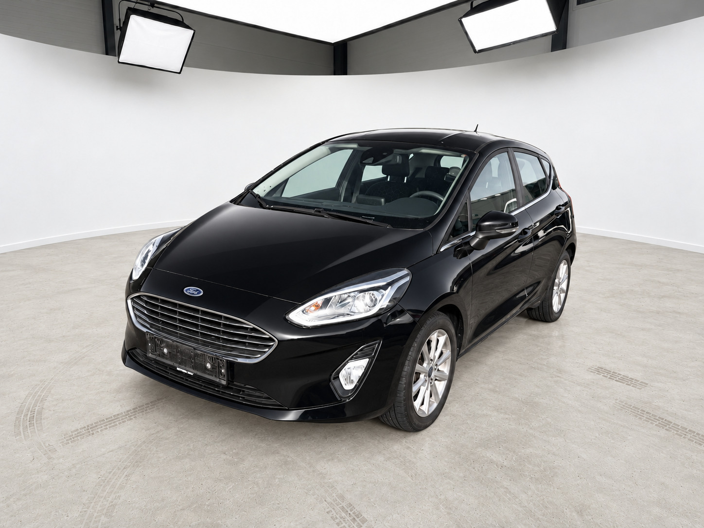 Sort Ford Fiesta fra 2017