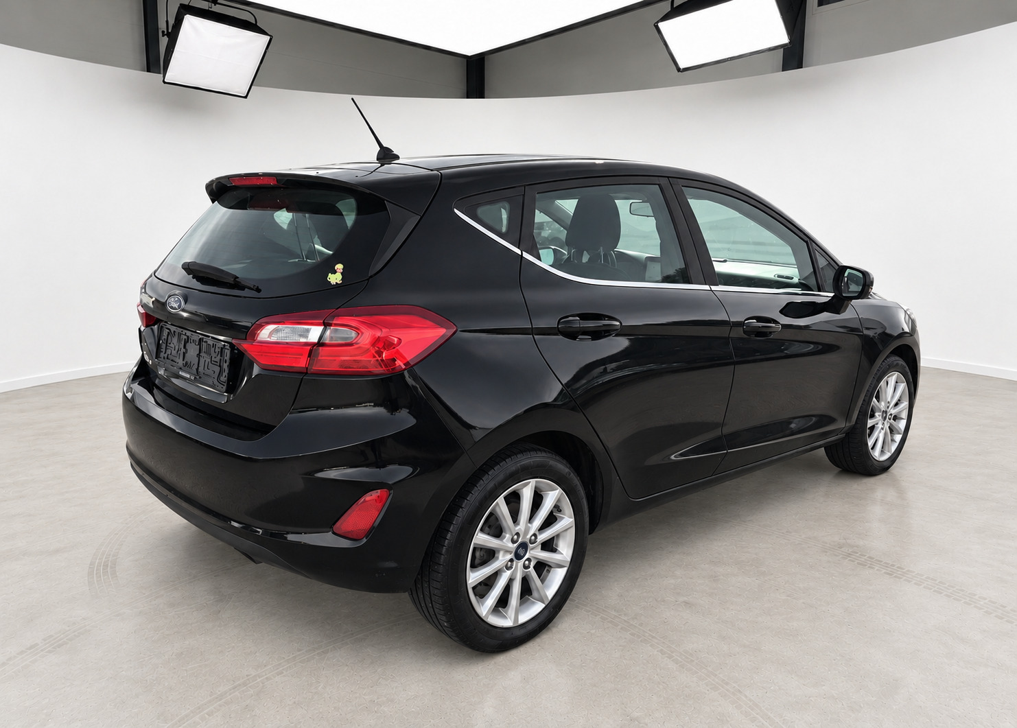 Sort Ford Fiesta fra 2017