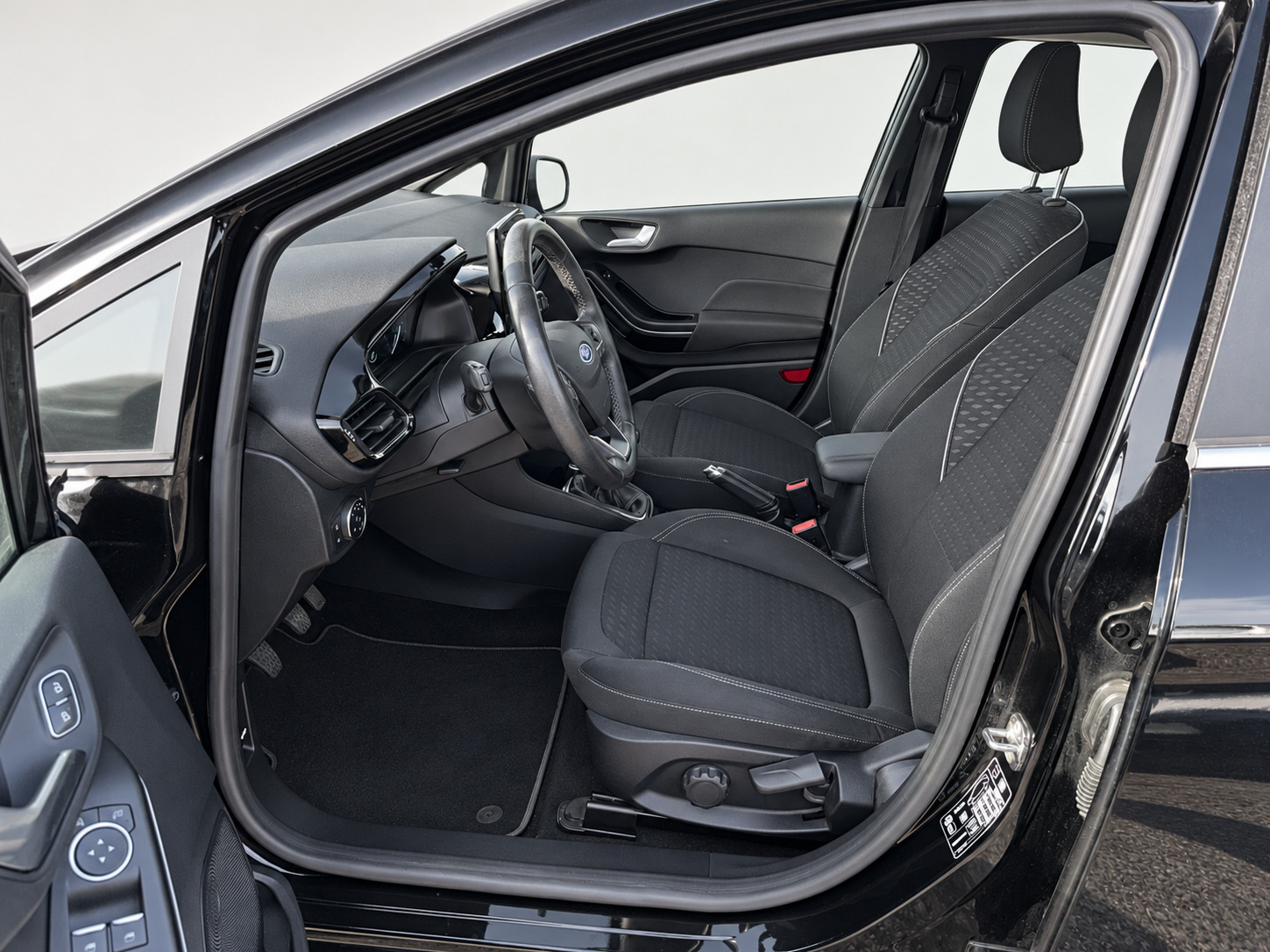 Sort Ford Fiesta fra 2017