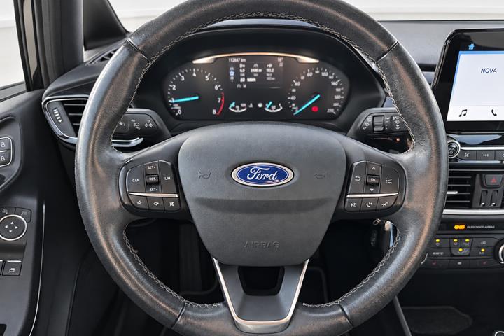 Sort Ford Fiesta fra 2017