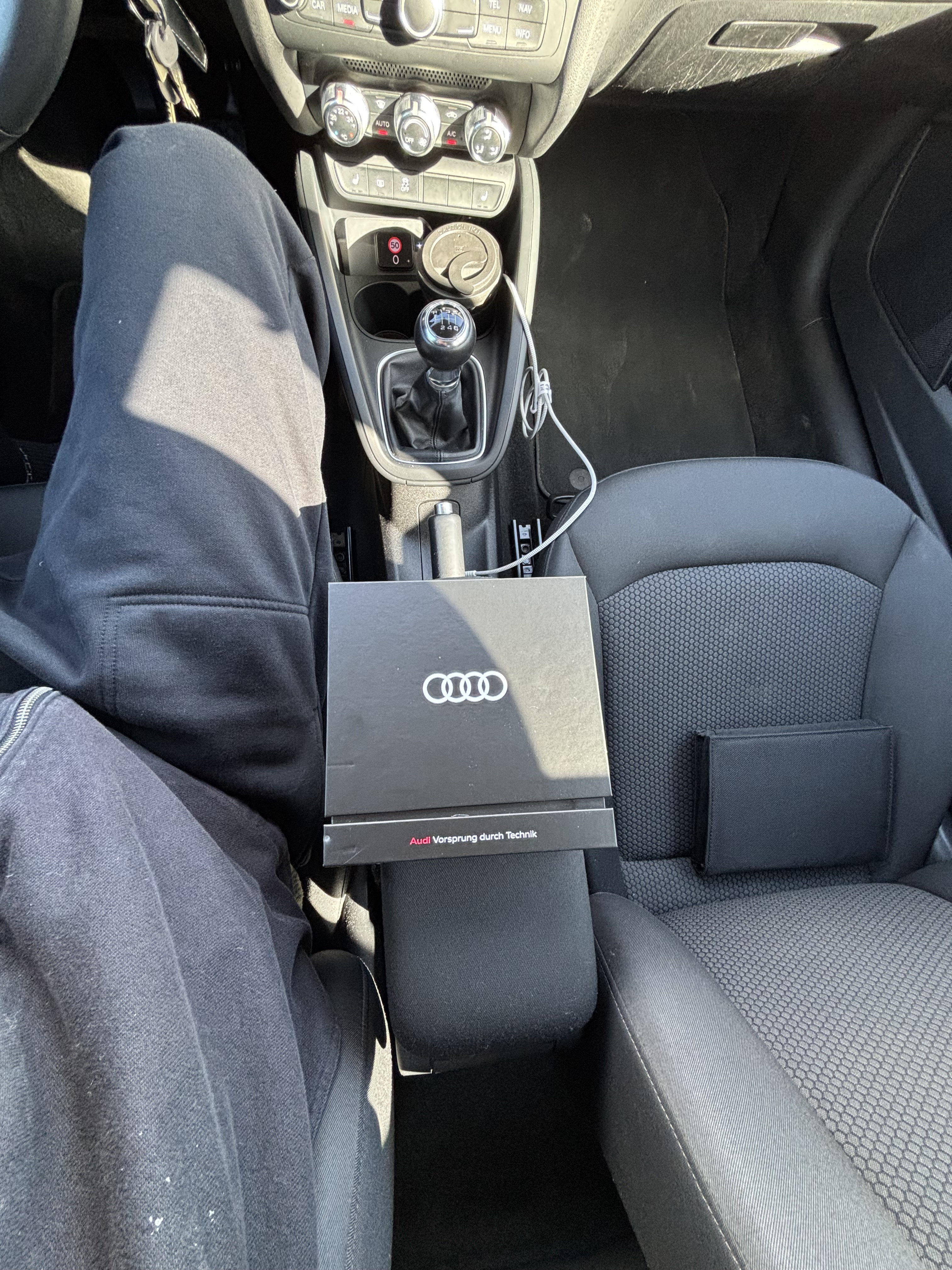 Sort Audi A1 Sportback fra 2013