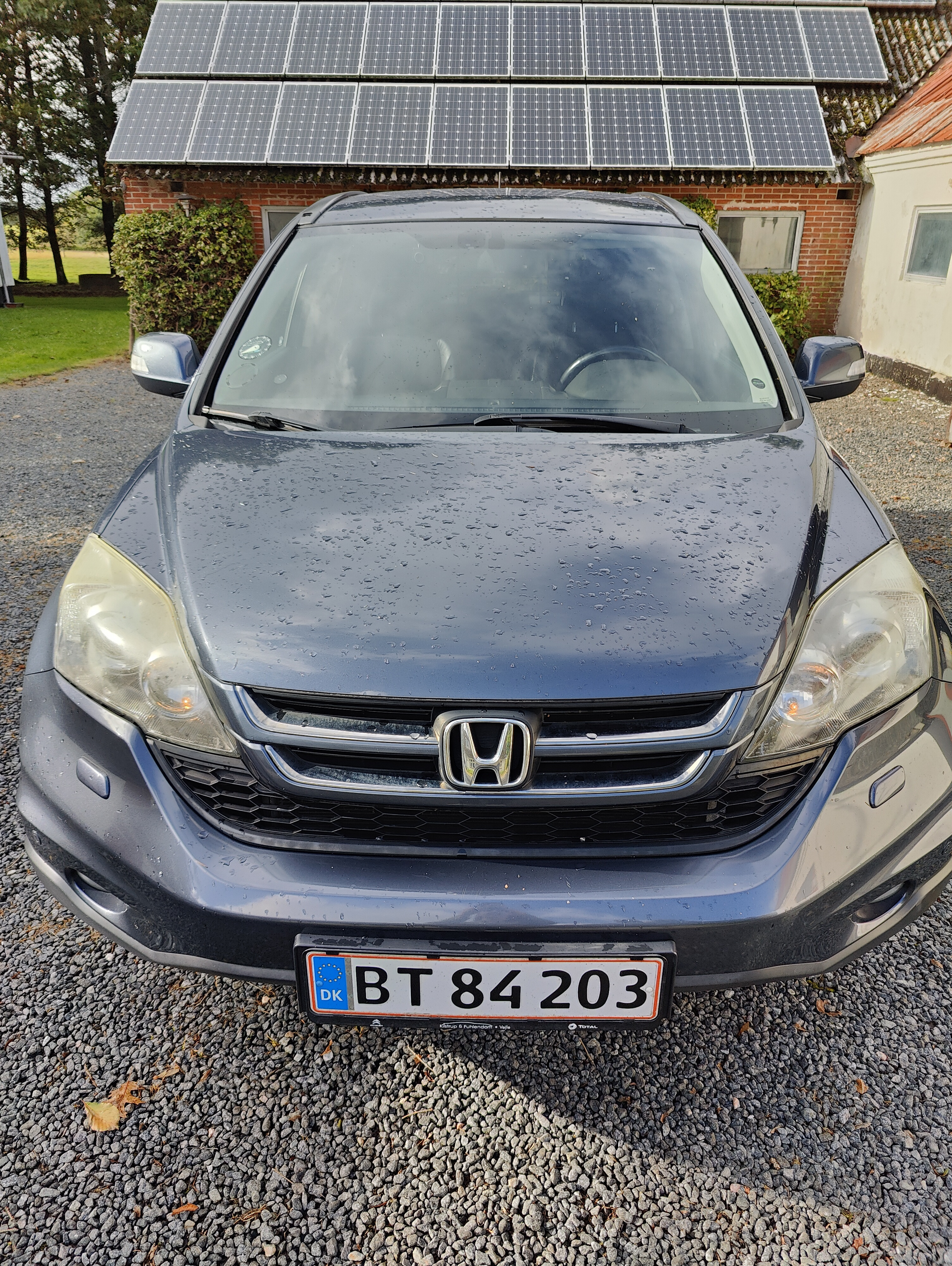 Blå Honda CR-V fra 2012