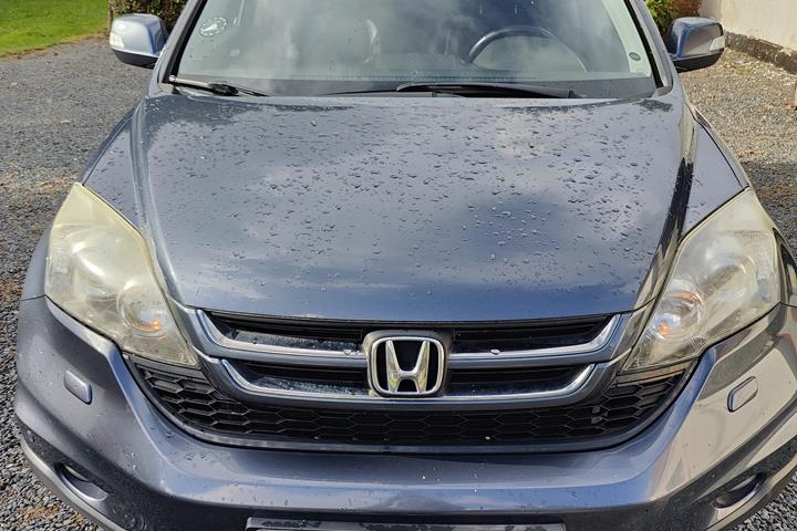 Blå Honda CR-V fra 2012