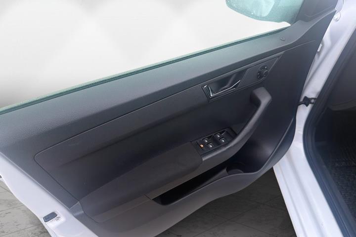 Hvid Skoda Fabia fra 2019