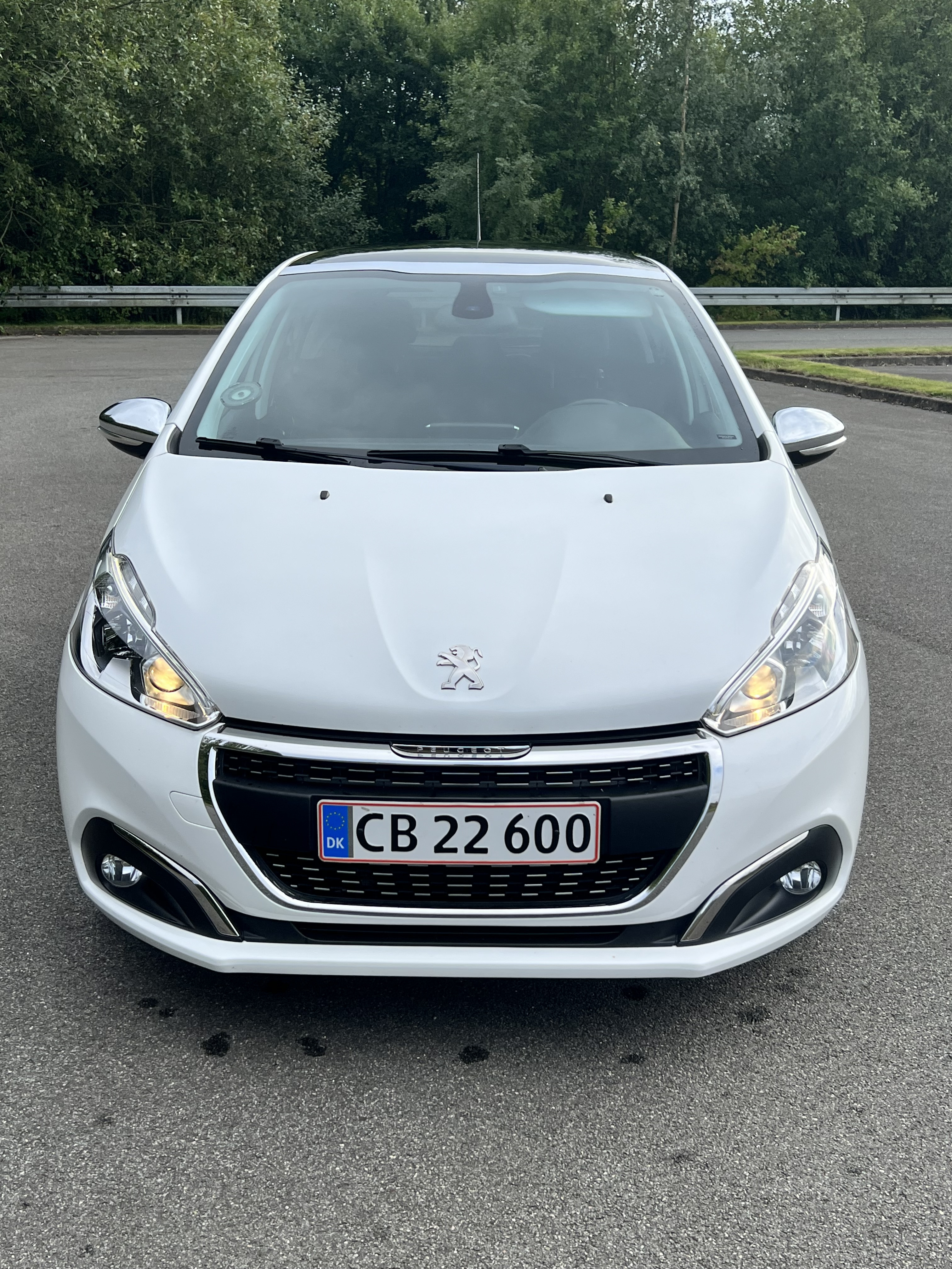 Hvid Peugeot 208 fra 2018