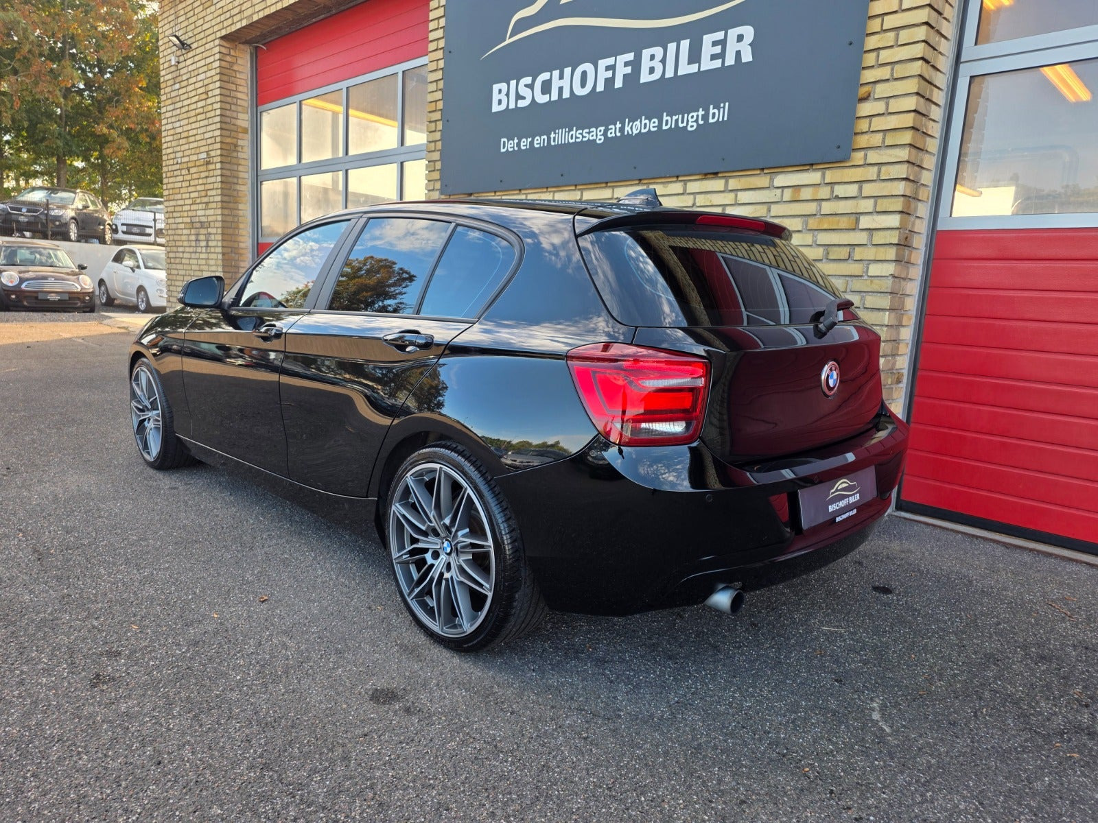 Sort BMW 116i fra 2013