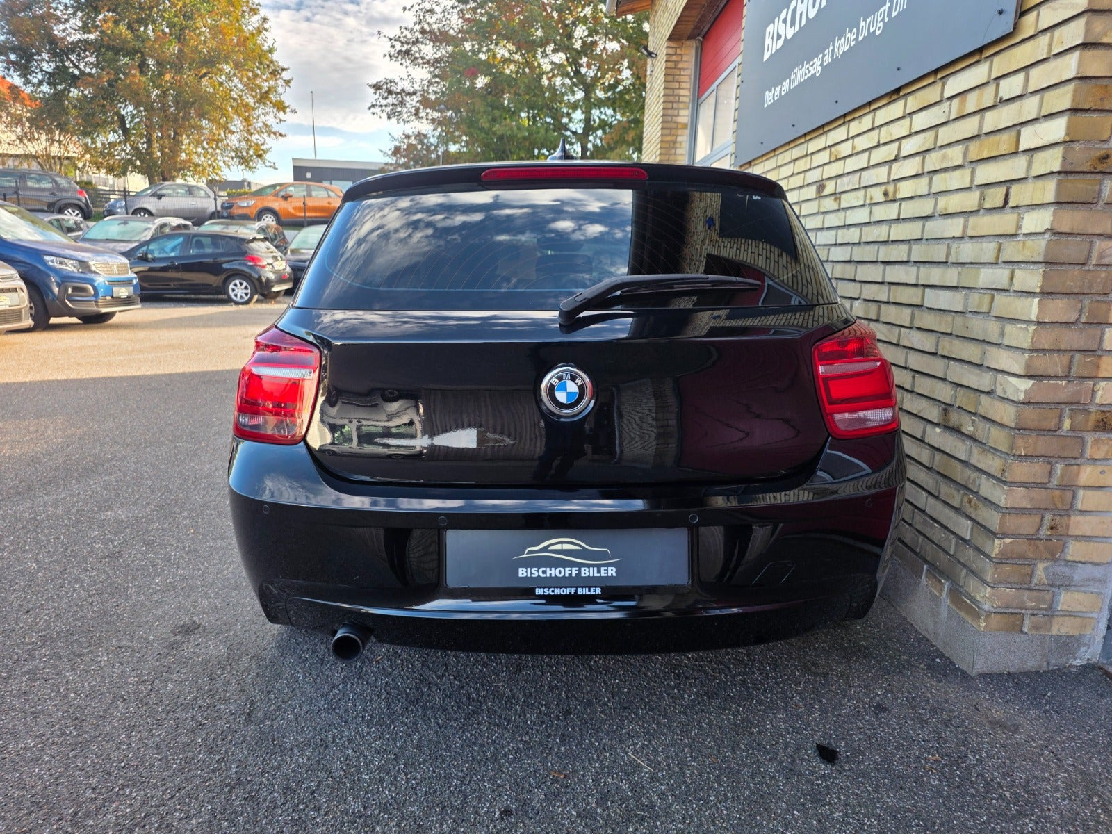 Sort BMW 116i fra 2013